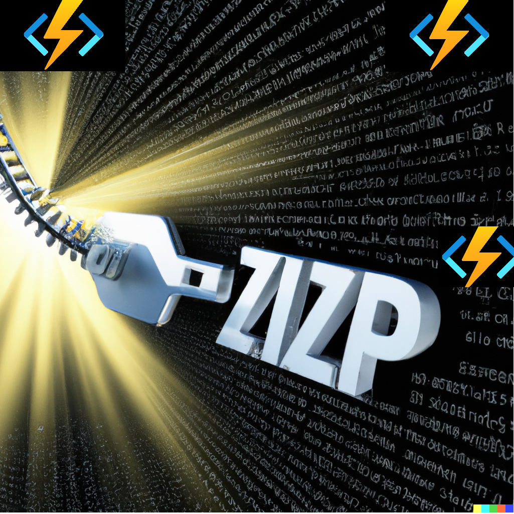 Unzipping and Shuffling GBs of Data Using Azure Functions